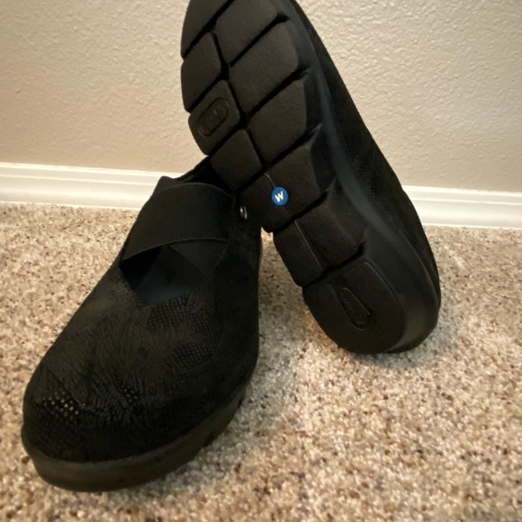 Wolky Clog Black Palm Metal Suede size 38 - Picture 4 of 8